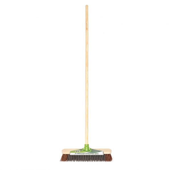 Gardman Mixed Broom with Scraper