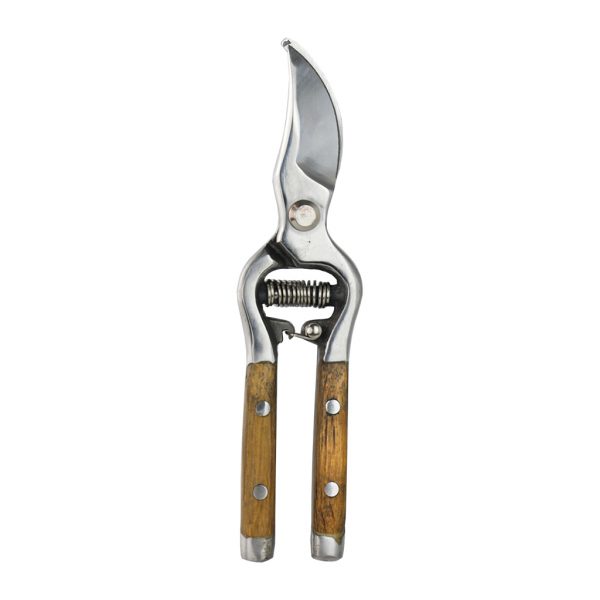 Wooden Handled Bypass Secateurs