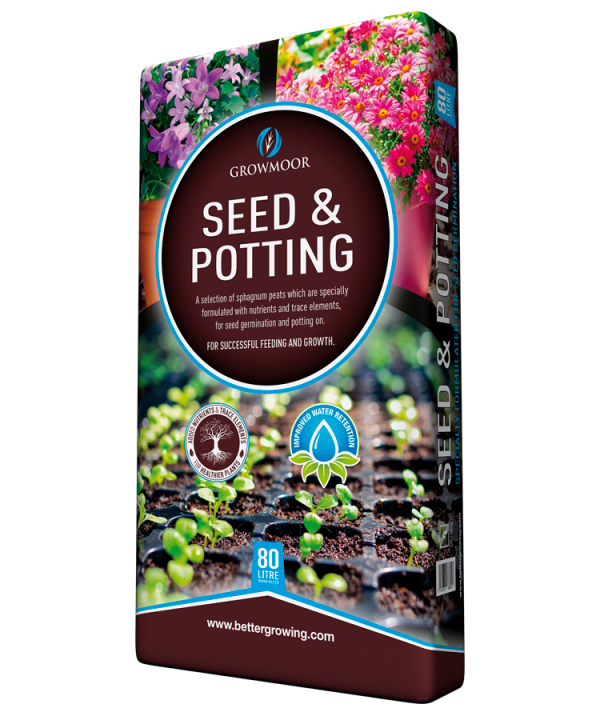 Growmoor Seed & Potting Compost 80 Litre