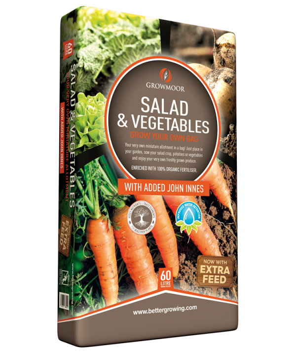Growmoor Salad And Vegetable Compost 60 Litre