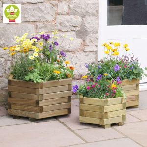 Zest Marford Hexagonal Planter Set
