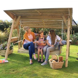 Zest Miami 3 Seater Swing