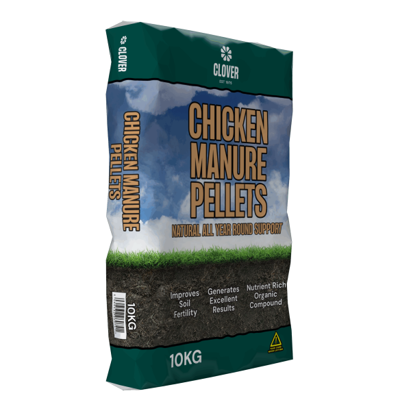 Clover Chicken Manure Pellets 10kg